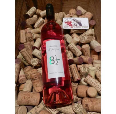 ROSE D'ANJOU 8 1/2 DOMAINE DES TROTTIERES 75CL