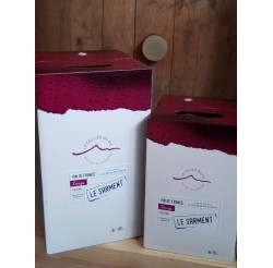 BIB VIN DE FRANCE - CELLIER DU PIC "SARMENT" ROUGE 10 LITRES