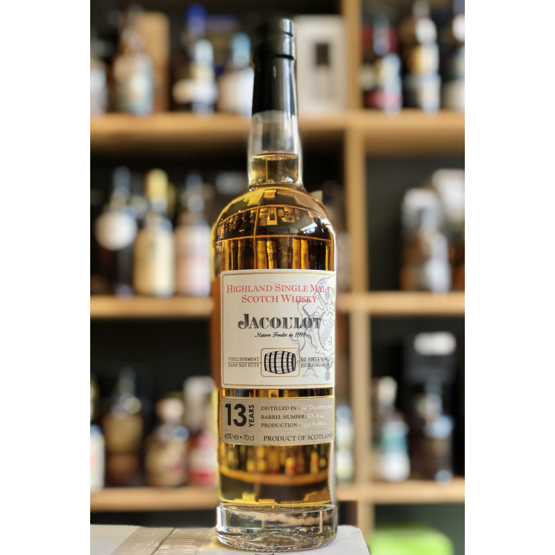 Whisky écossais - Maison Jacoulot 13 ans